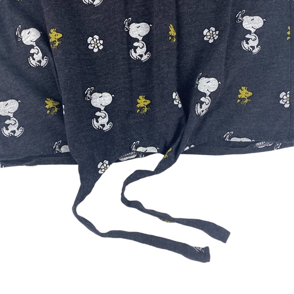 Peanuts Snoopy Women's TShirt with Tie Detail Size XS - Picture 6 of 8